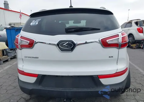 2012 Kia Sportage Ex z USA, uszkodzony, nr VIN KNDPC3A24C7304953